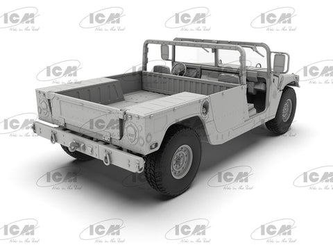 ICM HMMWV Hummer M1097A2 1/35 plastikinis karinis modelis