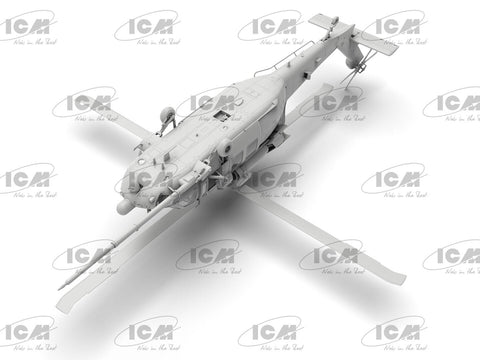 MH-60L Black Hawk JAV spec. pajėgų sraigtasparnis 1/48, ICM