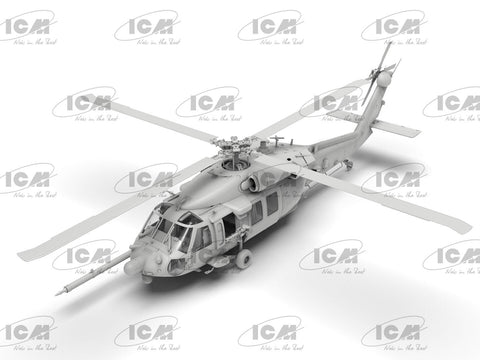 MH-60L Black Hawk JAV spec. pajėgų sraigtasparnis 1/48, ICM