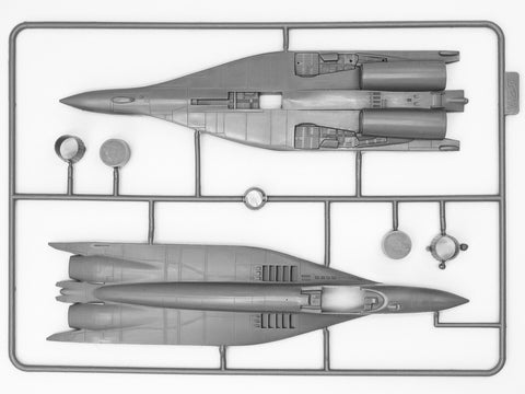 ICM Mikojan MiG-29 Ukrainos oro pajėgų su JDAM-ER 1/72 modelis
