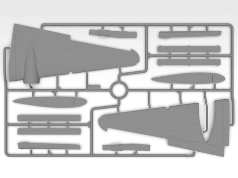 Mitsubishi Ki-21-Ia Sally 1/48 plastikinis bombonešio modelis ICM (48196)