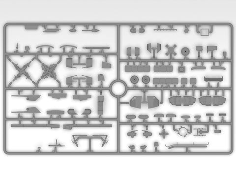 UH-60A Black Hawk sraigtasparnio plastikinis modelis 1/48 su slidėmis