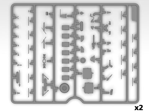 UH-60A Black Hawk sraigtasparnio plastikinis modelis 1/48 su slidėmis