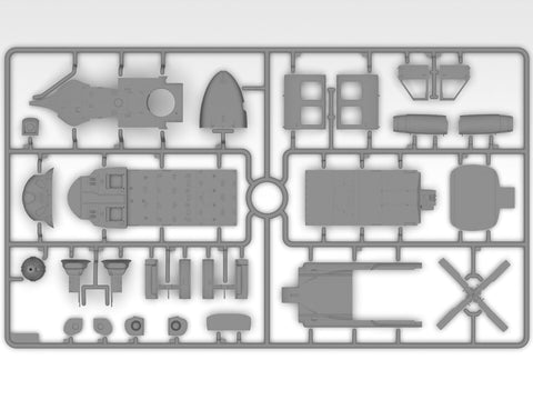 UH-60A Black Hawk sraigtasparnio plastikinis modelis 1/48 su slidėmis