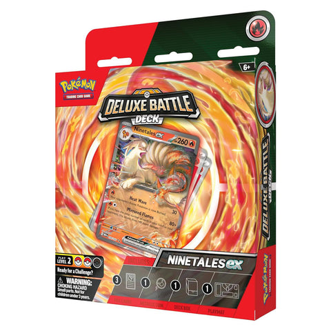 Pokémon TCG Deluxe Battle Deck Ninetales ex – 60 kortų kaladė