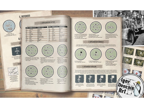 Vokiečių taktinių ženklų žinynas Vol. 2 (EN), A4, 88 psl.