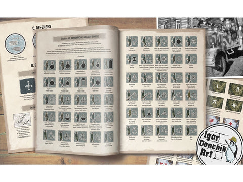 Vokiečių taktinių ženklų žinynas Vol. 2 (EN), A4, 88 psl.