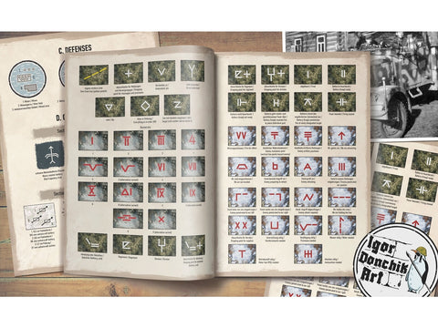 Vokiečių taktinių ženklų žinynas Vol. 2 (EN), A4, 88 psl.