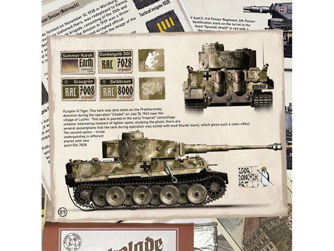 Igor Donchik: Panzer kamufliažas Vol. 2 – Vermachto raštai WW2 (EN knyga)