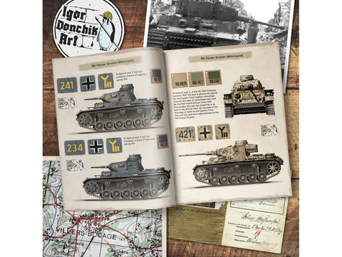 Igor Donchik: Panzer kamufliažas Vol. 2 – Vermachto raštai WW2 (EN knyga)