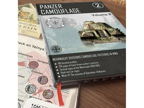 Igor Donchik: Panzer kamufliažas Vol. 2 – Vermachto raštai WW2 (EN knyga)