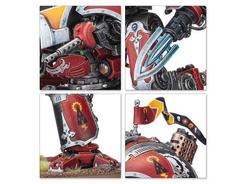 Warhammer 40,000 Imperial Knights Knight Destrier miniatiūra