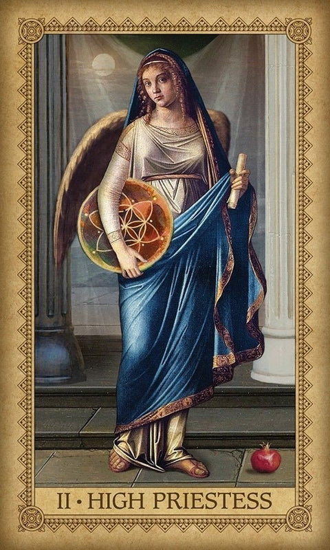 US Games Systems: Influence Of The Angels Tarot kortos - HOBI.LT 🇱🇹