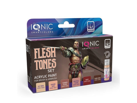 IONIC Smart Colors akrilinių dažų rinkinys Essential Skin Tones 0505