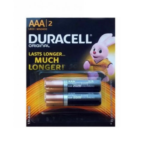 Duracell Duralock AAA šarminės baterijos 1.5V, 2 vnt.