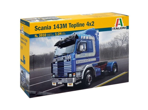 Italeri Scania 143M Topline 4x2 1/24 plastikinis surinkimo rinkinys (3910)
