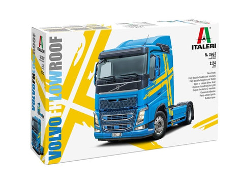 Italeri Volvo FH Low Roof 1/24 plastikinis sunkvežimio modelis