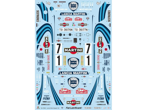 Italeri Lancia Delta HF Integrale 16v 1/12 plastikinis surinkimo rinkinys 4709