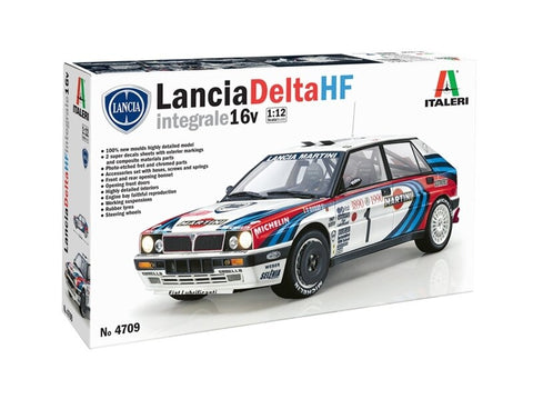Italeri Lancia Delta HF Integrale 16v 1/12 plastikinis surinkimo rinkinys 4709