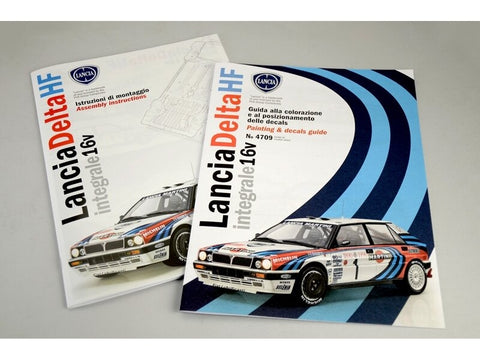 Italeri Lancia Delta HF Integrale 16v 1/12 plastikinis surinkimo rinkinys 4709