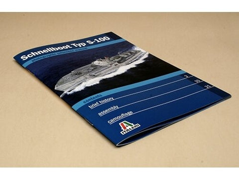 Italeri Schnellboot S-100 Premium Edition 1/35 plastikinis katerio modelis