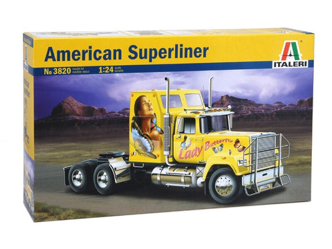Italeri American Superliner vilkiko plastikinis modelis 1/24