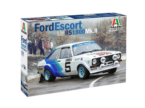 Italeri Ford Escort RS1800 Mk.II 1/24 plastikinis surinkimo rinkinys