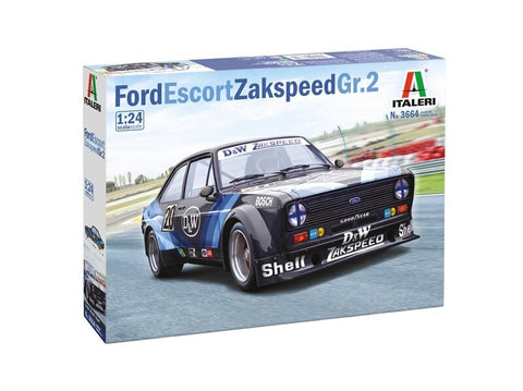 Italeri Ford Escort Zakspeed Gr.2 1/24 plastikinis surinkimo rinkinys