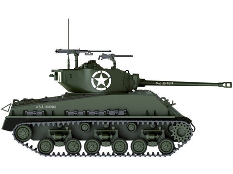 Italeri M4A3E8 Sherman Fury 1/35 plastikinis tanko modelis