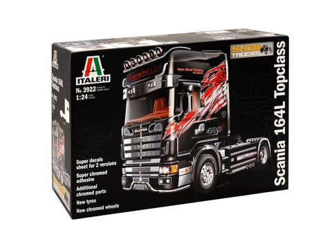 Italeri Scania 164L Top Class 1/24 plastikinis surinkimo rinkinys