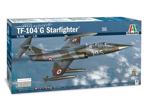 Lockheed Martin TF-104G Starfighter 1/32 Italeri plastikinis surenkamas modelis