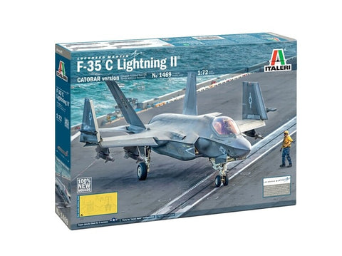 Italeri Lockheed F-35C Lightning II 1/72 plastikinis lėktuvo modelis