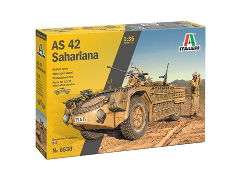 Italeri SPA-Viberti AS.42 Sahariana 1/35 plastikinis surinkimo rinkinys