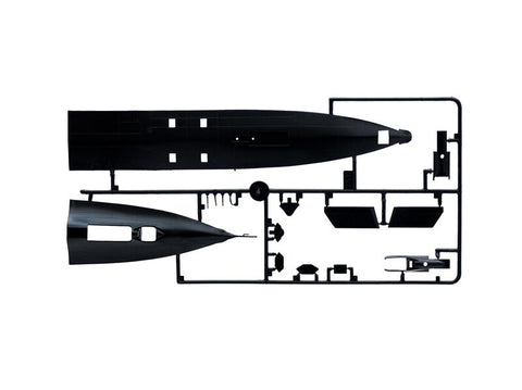 Lockheed SR-71 Blackbird 1/72 Italeri plastikinis modelis (45 cm)