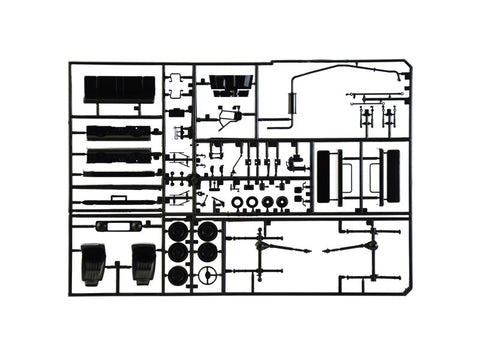 Italeri Toyota Land Cruiser BJ-44 1/24 plastikinis surenkamas modelis