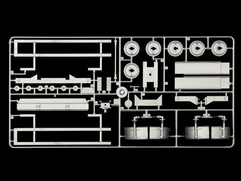 Italeri 40' konteinerinė puspriekabė 1:24 plastikinis surinkimo rinkinys