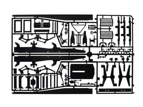 Italeri 40' konteinerinė puspriekabė 1:24 plastikinis surinkimo rinkinys