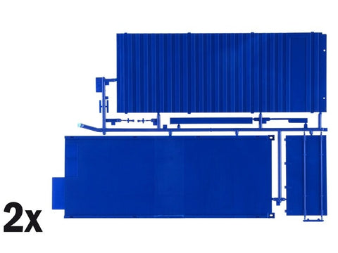 Italeri 40' konteinerinė puspriekabė 1:24 plastikinis surinkimo rinkinys