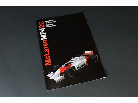 Italeri McLaren MP4/2C Prost/Rosberg 1/12 F1 plastikinis rinkinys