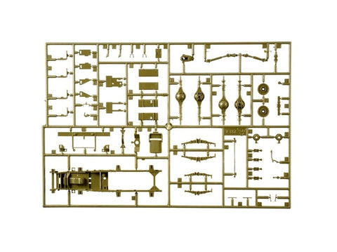 Italeri Chevrolet 15 CWT sunkvežimis 1/35 plastikinis surenkamas rinkinys 0233