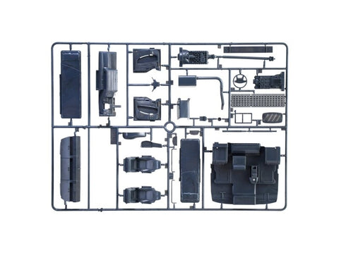 Italeri MAN TGX XXL D38 1/24 plastikinis sunkvežimio modelis surinkimui