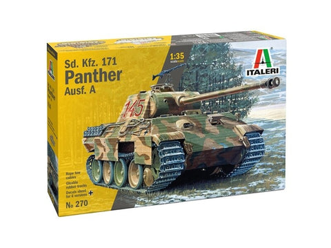 Italeri Panther Ausf. A (Sd.Kfz.171) 1/35 plastikinis tanko rinkinys