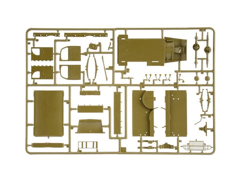 Surenkamas Italeri Dodge WC-54 sanitarinio automobilio modelis 1/35 90226