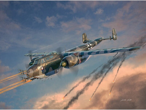 Italeri Dornier Do 217 J1/J2 Nachtjäger naktinio naikintuvo modelis 1/72, 91266