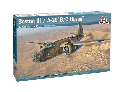 Italeri Douglas A-20B Boston III 1/48 lėktuvas, plastikinis modelis (2656)