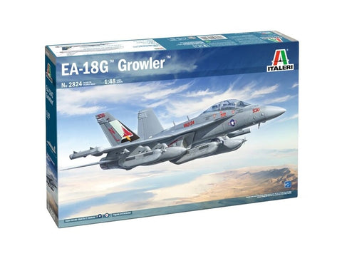 Italeri Boeing EA-18G Growler 1/48 US Navy & RAAF lėktuvas plastikinis rinkinys