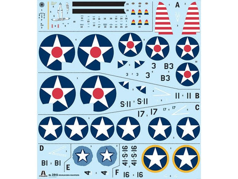 Italeri SBD-3 Dauntless 1/48 plastikinis surinkimo rinkinys 2841
