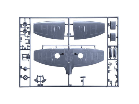 Italeri Supermarine Spitfire Mk. IX Aces 1/48 lėktuvo modelis