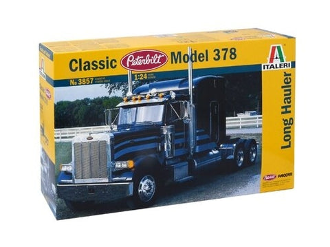 Italeri Peterbilt 378 Long Hauler 1/24 surenkamas sunkvežimio modelis