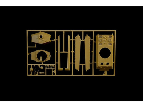 Italeri King Tiger Sd.Kfz.182 1/72 dovanų rinkinys su dažais ir klijais (72005)